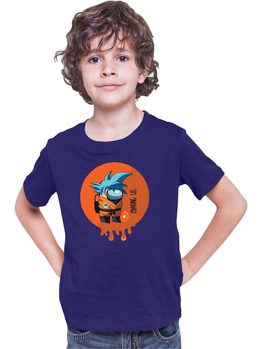 Kid T-shirt Dragon Ball Z Tralala Goku Among Us...