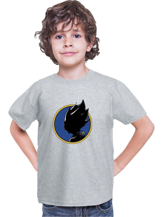 Kinder T-Shirt Dragon Ball Z Tralala Vegeta Sil...
