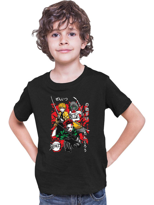 Kid T-Shirt Demon Slayer Kimetsu No Yaiba Trala...