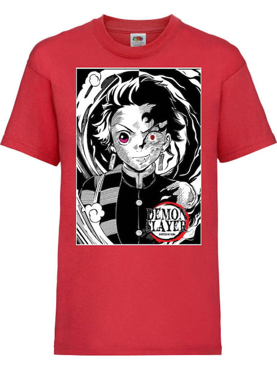 Детска тениска Tralala Demon Slayer Tanjiro Kam...