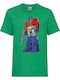 Kinder T-Shirt Manga Anime 01 Tralala Transformers Optimus Prime 01 Grün