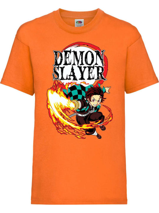 Tricou Copii Tralala Demon Slayer Tanjiro Kamad...
