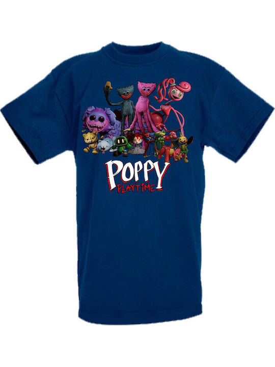 Kid T-shirt Poppy Playtime Tralala Navy