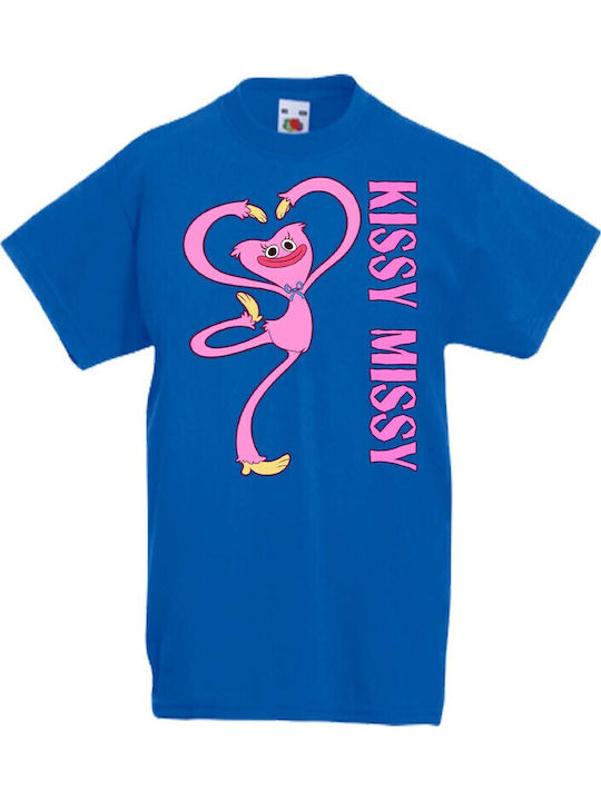 Kid T-shirt Poppy Playtime Tralala Blue