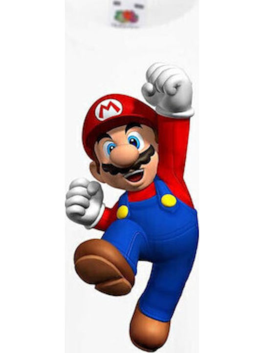 Kid T-shirt Tralala Super Mario 1 White