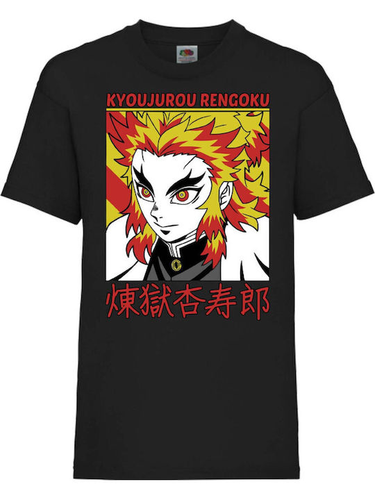Kinder T-Shirt Tralala Demon Slayer Kyojuro Ren...