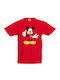 Kinder T-Shirt Minnie Maus Mickey Maus Disney Tralala Mickey Maus 9 Rot