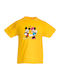 Kid T-Shirt Minnie Mouse Mickey Mouse Disney Tralala Mickey Minnie 7 Yellow