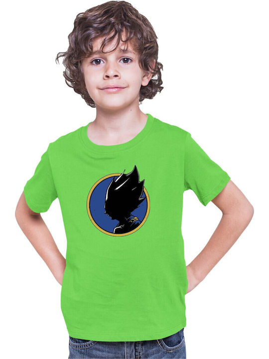 Kinder T-Shirt Dragon Ball Z Tralala Vegeta Sil...