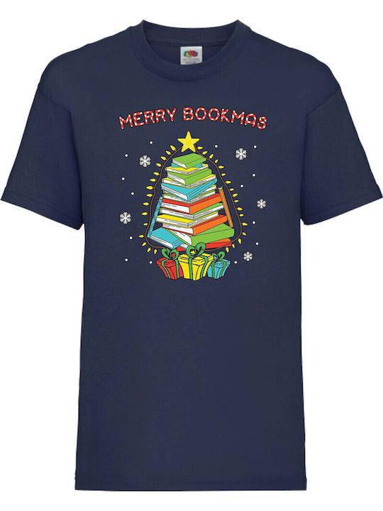 Kid T-shirt Tralala Merry Bookmas Books Christm...