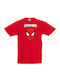 Kid T-shirt Tralala Spiderman 9 Red