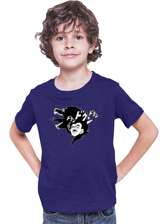 Kinder T-Shirt Dragon Ball Z Tralala Vegeta Bea...
