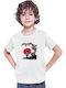 Kid T-shirt Dragon Ball Z Tralala Goku Japan White