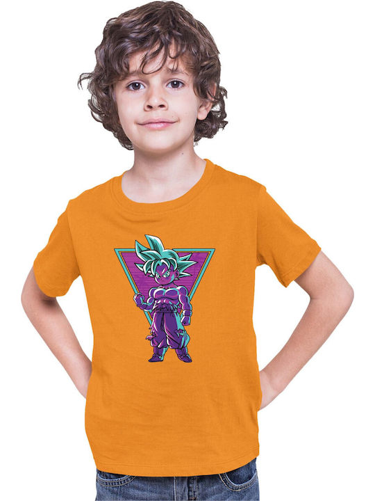 Kid T-shirt Dragon Ball Z Tralala Retro Goku Ch...