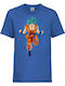 Kid T-shirt Japan Animation Tralala Dragon Ball Z 04 Blue