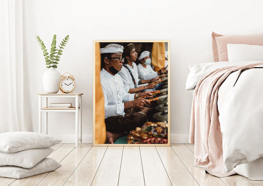 Painting Traditional Musicians In Ceremony 80x120
