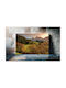 Painting Mountain Forest Landscape At Sunset 170x115