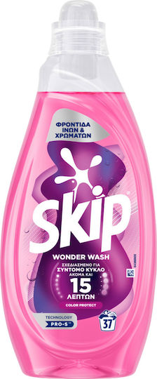 Skip Wonder Wash Color Protect Liquid Detergent for Coloreds Clothes 1.48lt (37 Measuring Cups)