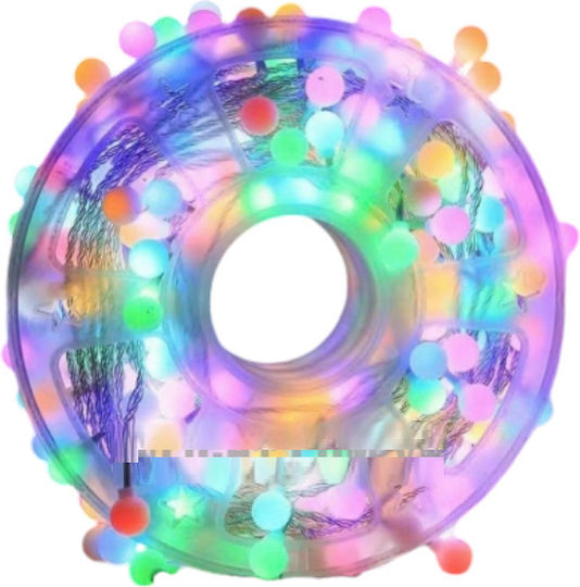 Lights LED 50m. Multicolor in String 1pcs