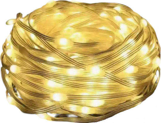 200 Lichterketten LED 20m. Warmes Weiß in Zeichenfolge 1Stück