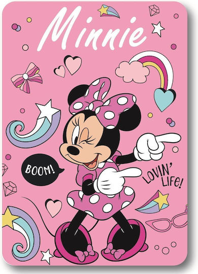 Dimcol Κουβέρτα Fleece Minnie 08 Pink 100x140εκ. Dimcol Κουβέρτα Fleece Minnie 08 Pink 100x140εκ.