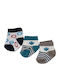 Kamtex Baby Kids' Socks Blue 3 Pairs