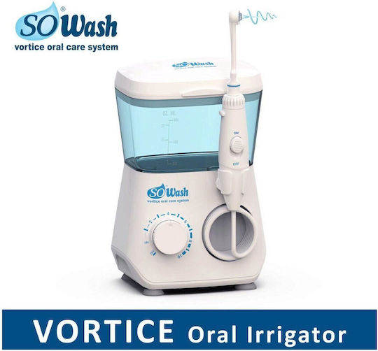 Irigator bucal So Wash Vortice Sistem de îngrijire orală Efect de sucțiune 8 capete 1200 pulsații pe minut