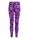 adidas Kids Long Legging Floral Purple