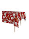 Roll Christmas Tablecloth Red Length 140cm.