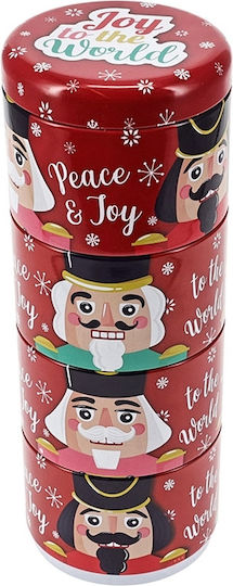 Container 4 Stück Weihnachtliches Tischgeschirr & Weihnachtlicher Schmuck