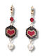 The Art of Beading Ohrringe Vergoldet mit Perlen