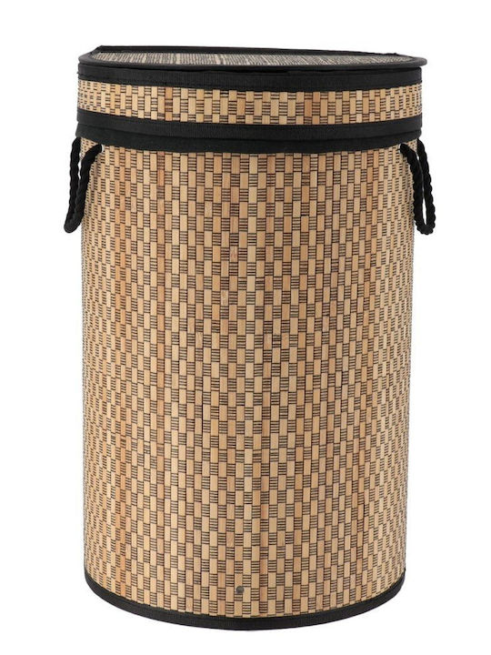 Eurocasa Laundry Basket Bamboo Folding