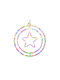 Crăciunesti Decorative Stele Plastice Transparent 3x3x3buc 2buc