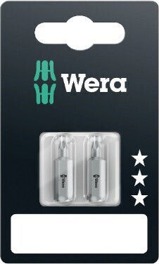 Wera 867/1 Standard Screwdriver Bits Torx Tx 20 X 25mm 2 Pieces