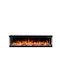 Hitense Wall Mounted Electric Fireplace 1600W 152.4x33.2cm Black