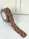 Kappa Decor Weihnachtliche Farbband Stoff Rot 900x4.3cm 1Stück