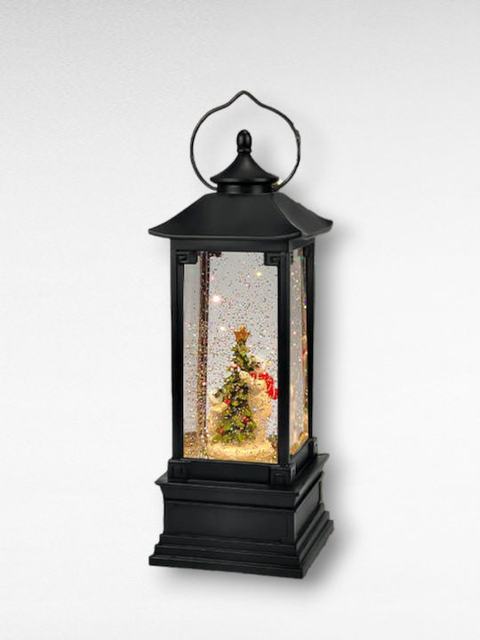 Christmas Decorative Traffic Light Lighted with Gifts 10.5x10.5x28.5cm