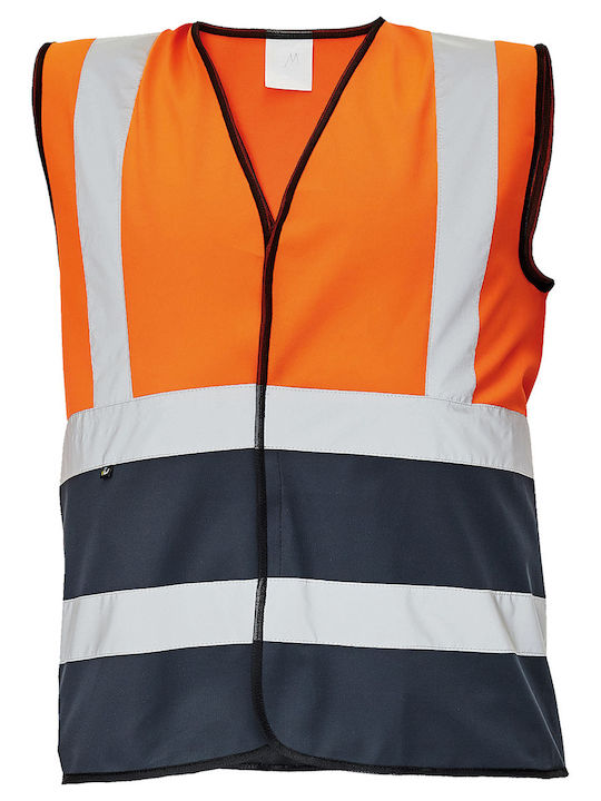 Cerva Men's Safety Vest Orange