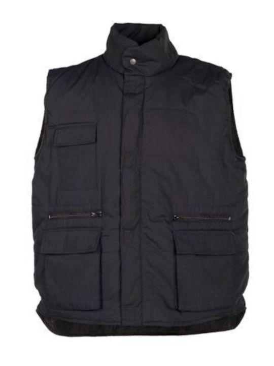 Fageo Bărbați Vestă de siguranță Negru