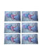 Plate Support Set Serving Meals Pufo Sweet Hearts Design 6 Pieces