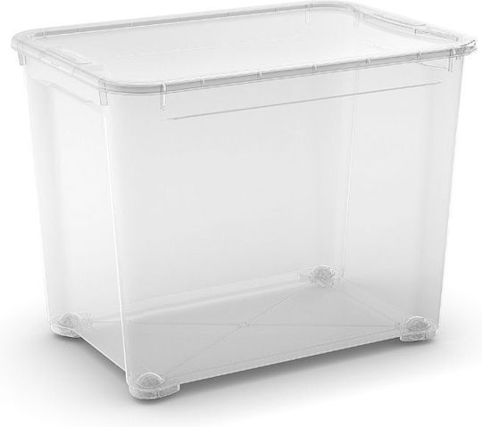 Прозрачна кутия T XL 70л 39x55.5x42.5см с капак