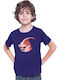 Kid T-shirt Dragon Ball Z Tralala Majin Buu 01 Navy