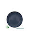 Plate Soup Plastic Gray with Diameter 20cm