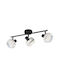 Trio Lighting Τριπλό Σποτ με Ντουί E14 σε Γκρι Χρώμα