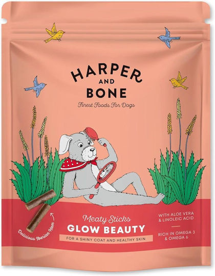Harper and Bone Λιχουδιές σε Stick Σκύλου με Ζαμπόν, Σολομό, Τόνο, Κρέας, Γαλοπούλα και Ρύζι 75gr
