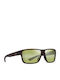 Maui Jim Men's Sunglasses with Brown Tartaruga Plastic Frame and Green Lens HT661-10B