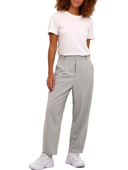Kaffe Kaffe Damen Hochgebirge Stoff Hose Grau