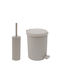 Sidirela Nostalgia Plastic Bathroom Basket 7lt Black