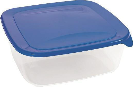 Recipient alimentar Curver „fresh&go” Pătrat 0.25l Albastru Transparent Recipient alimentar Curver „fresh&go” Pătrat 0.25l Albastru Transparent