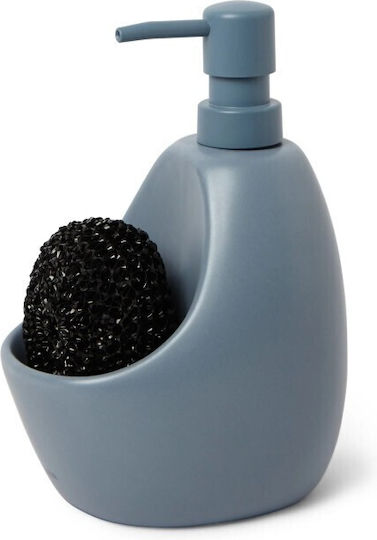 Umbra Dispenser Kitchen Plastic with Sponge Holder Blue 600ml